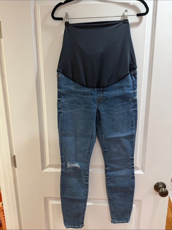 J. Crew Denim - NWT! J Crew Maternity Stretch Waist Skinny Jeans - Dark Blue Size 28